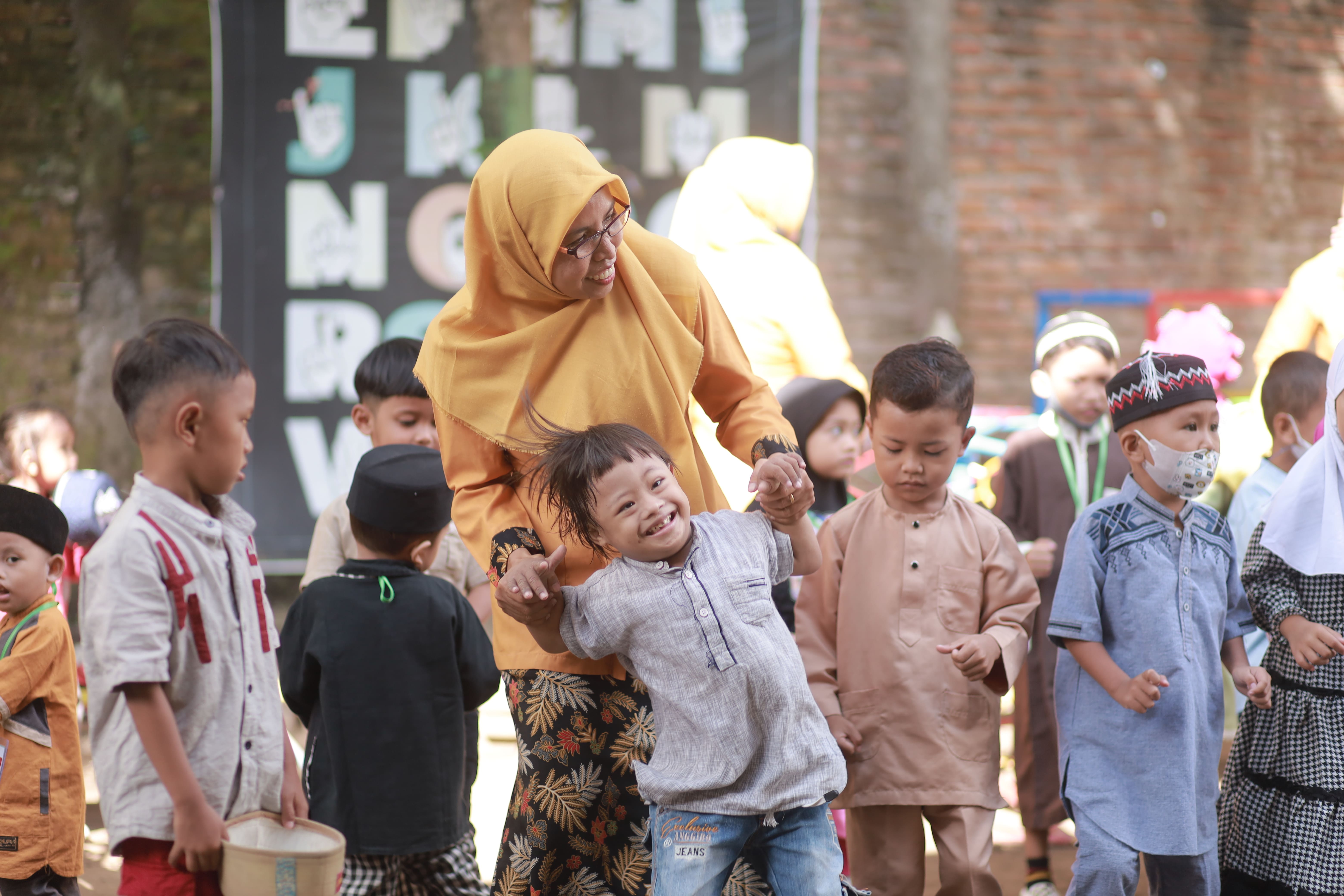 Sosialisasi bersama anak disabilitas